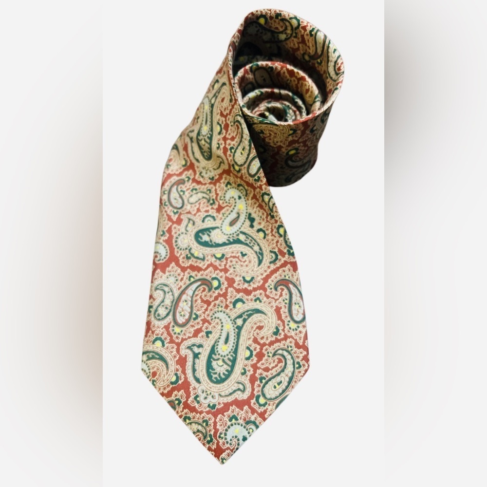 Grodin vintage California Paisley Silk Fabric